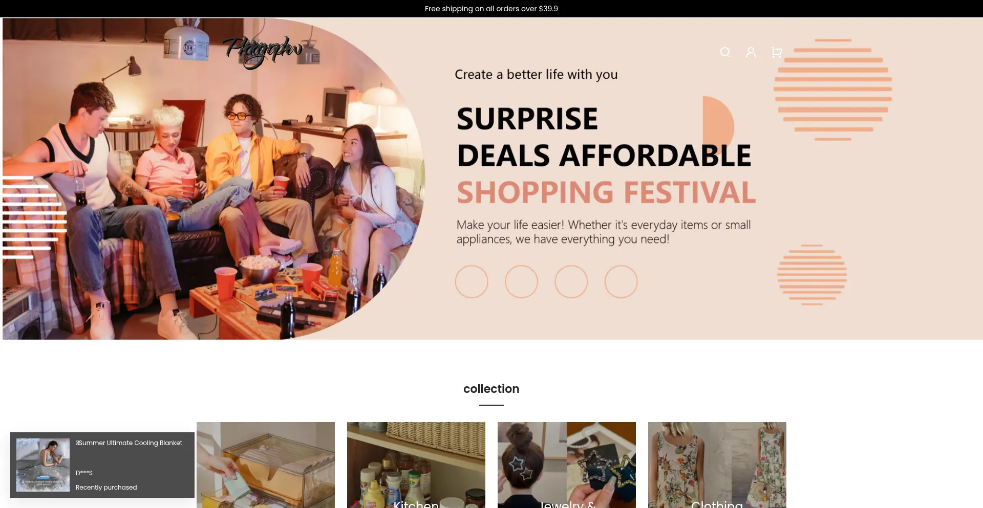 Website screenshot of Photographw.com