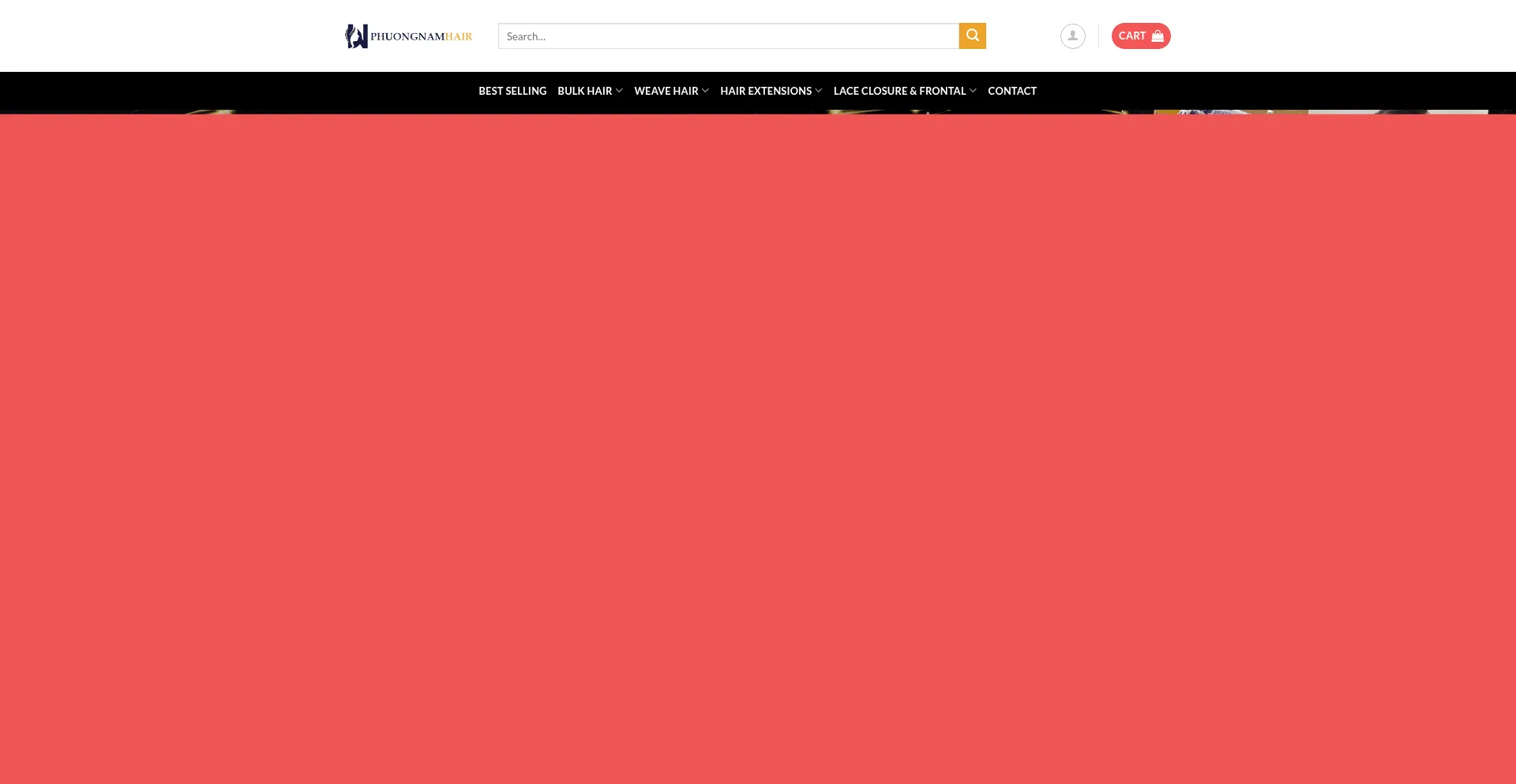 Website screenshot of Phuongnamhair.com