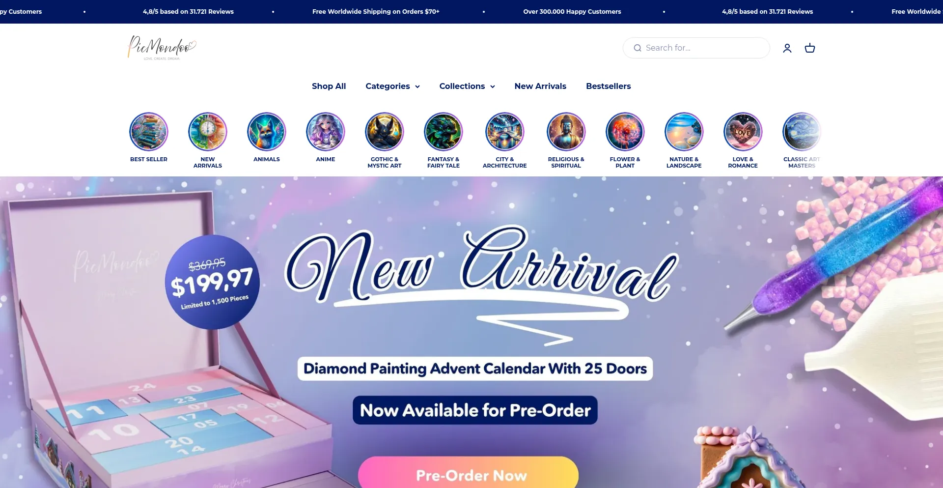 Picmondoo.com Screenshot