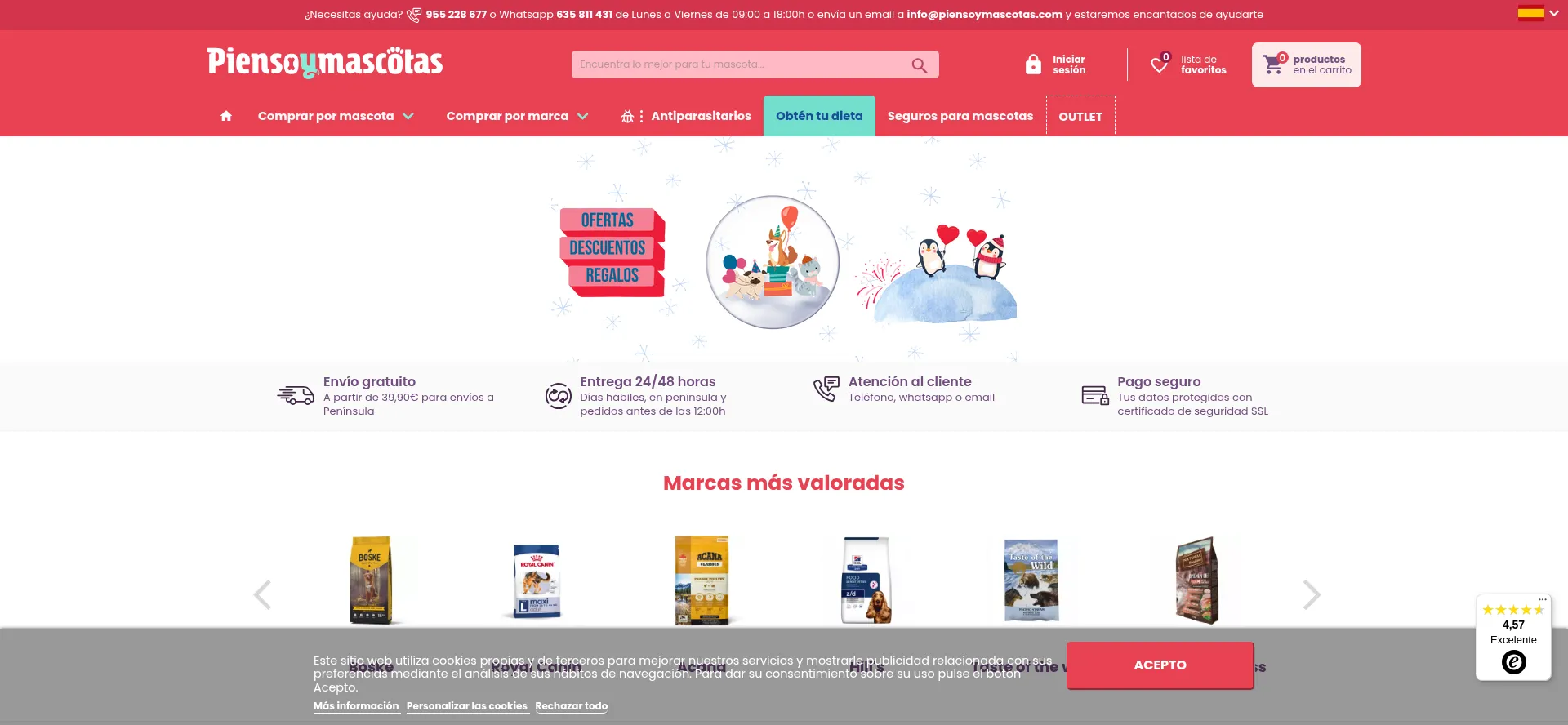 Is Piensoymascotas.com Safe?