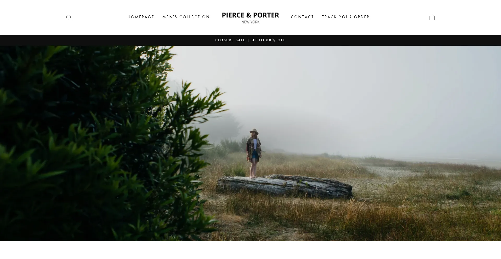 Website screenshot of Pierceandporter.com