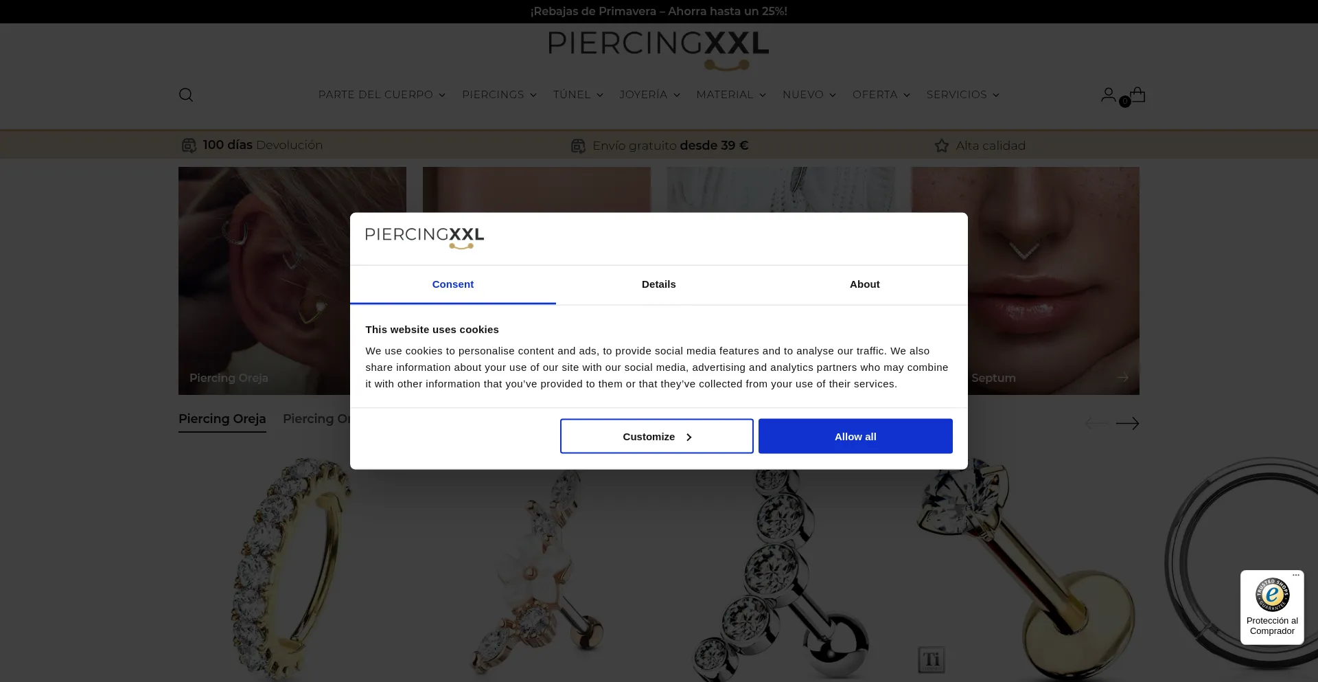 Is Piercingxxl.es Safe?