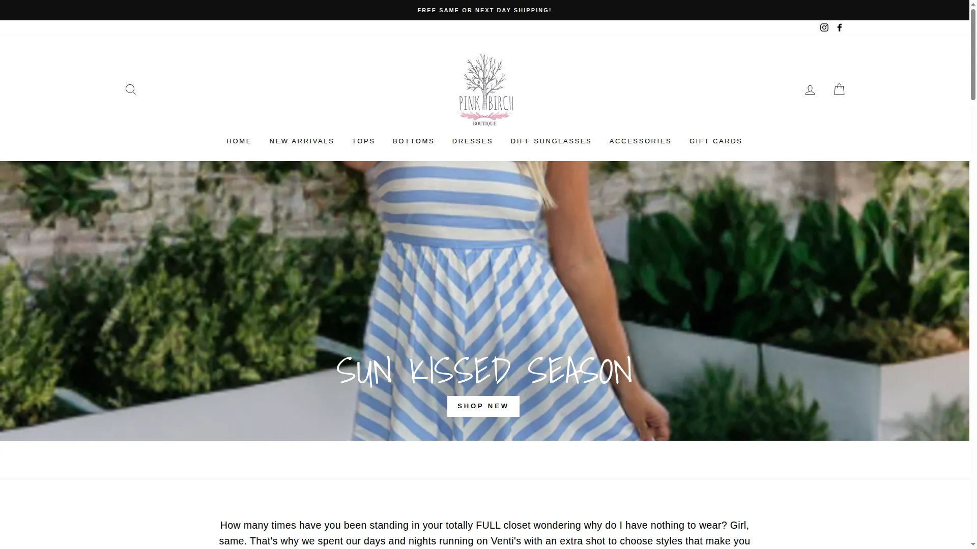 Pinkbirchboutique.com