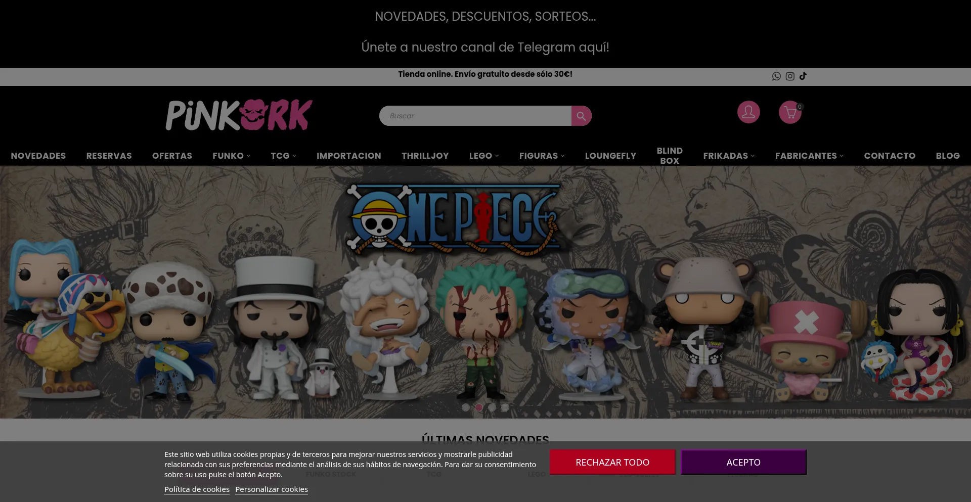 Pinkork.es Screenshot