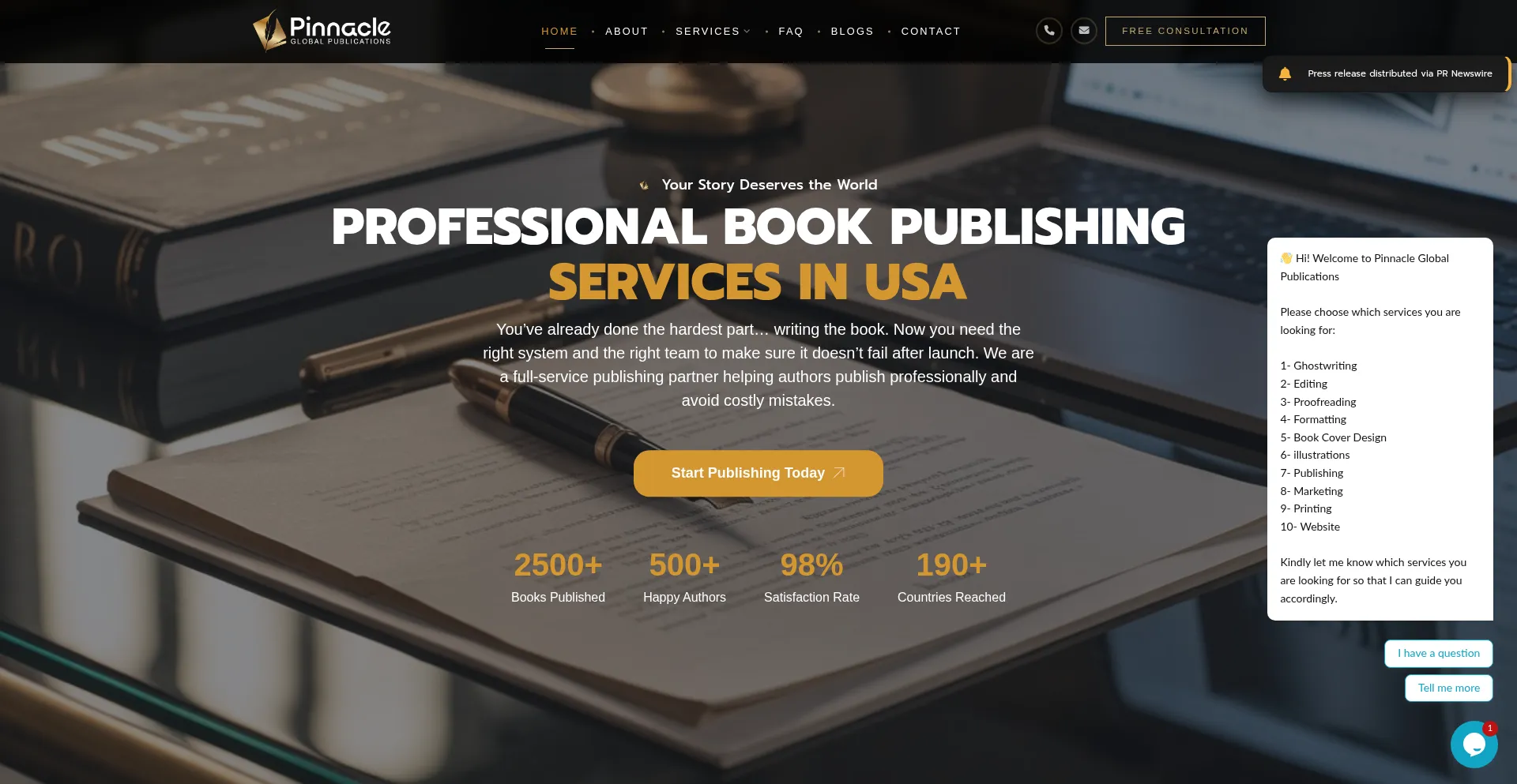 Pinnacleglobalpublications.com