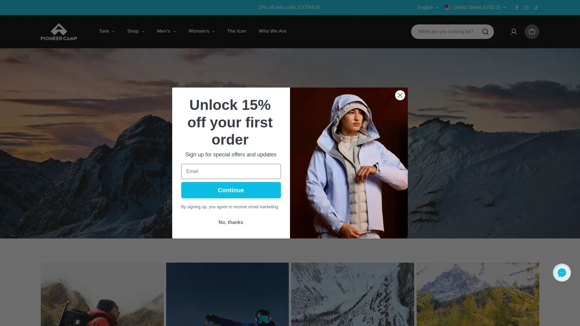 Pioneercampgear.com