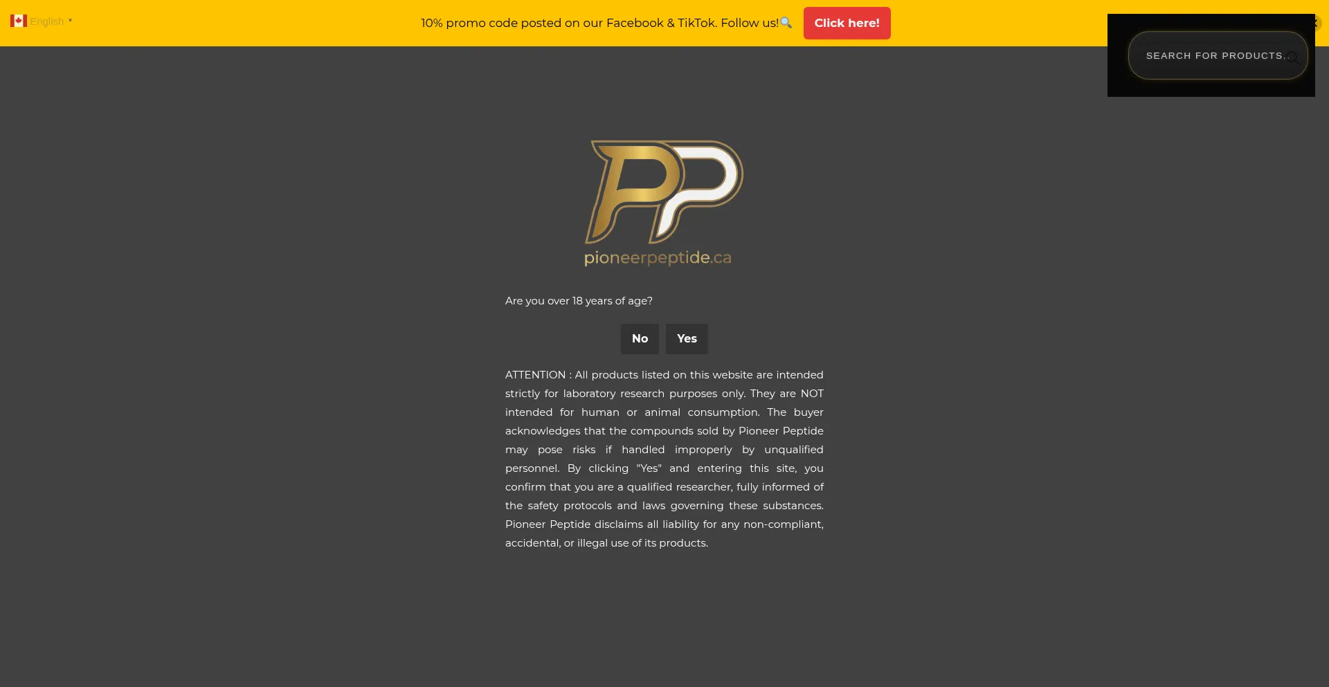 Pioneerpeptide.ca