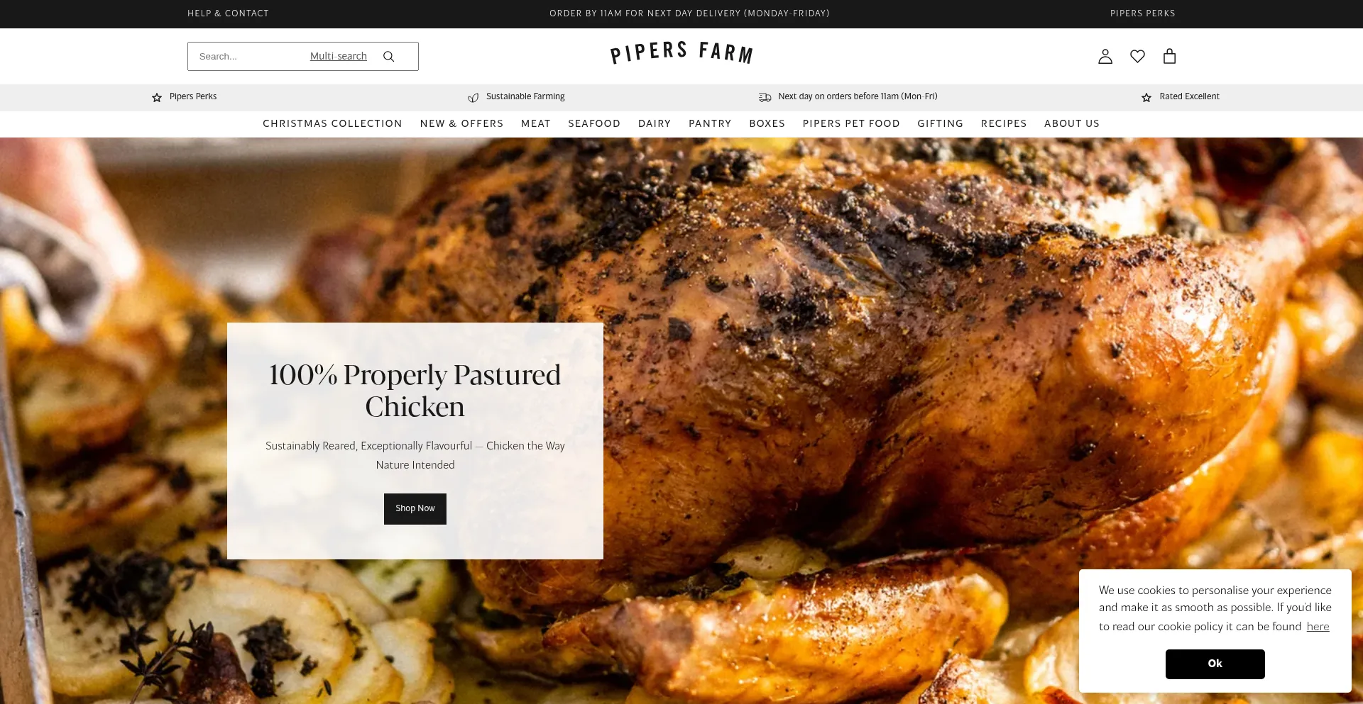Pipersfarm.com Screenshot