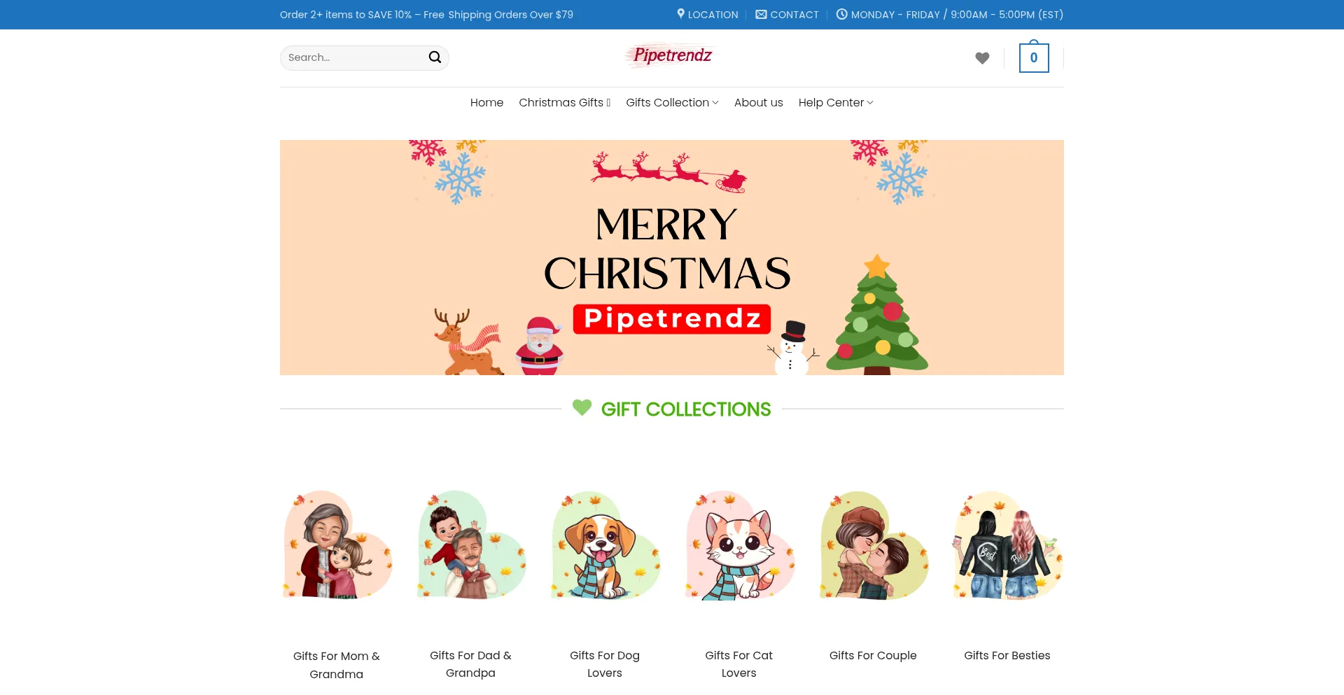 Pipetrendz.com Screenshot