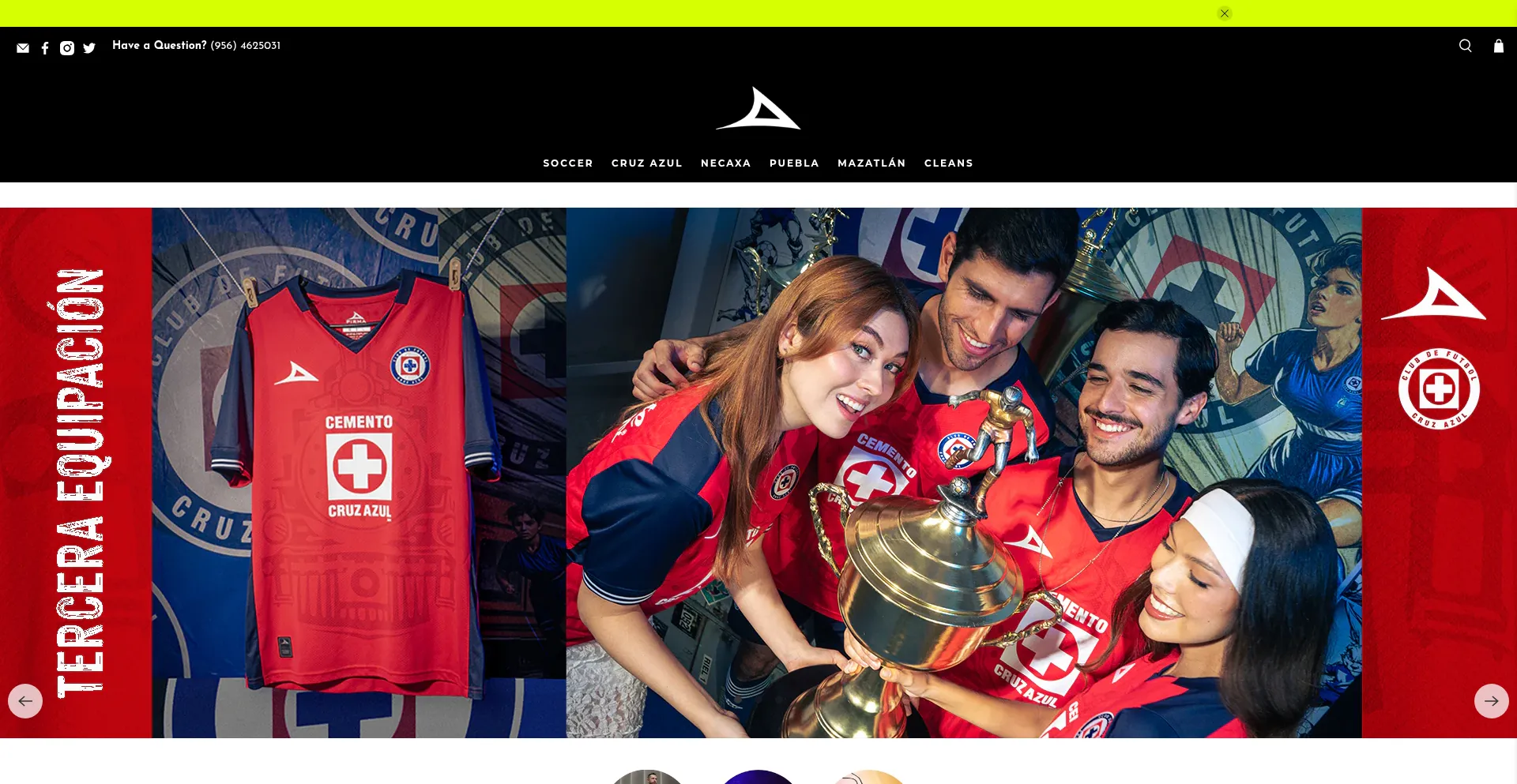 Website screenshot of Pirma.us
