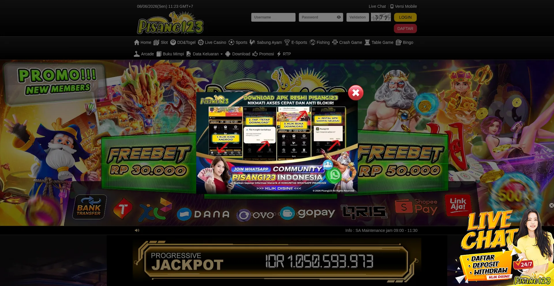 Pisang123ho.com