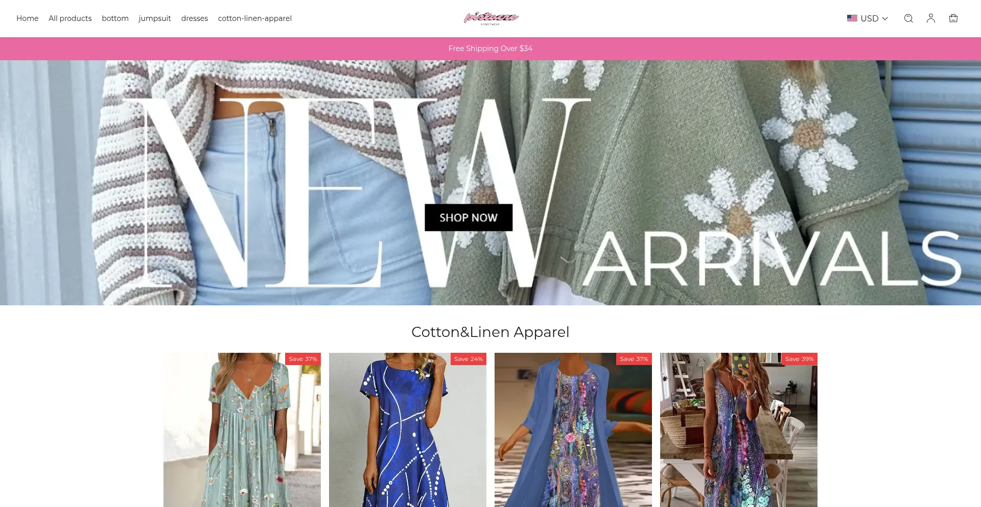 Website screenshot of Pistacre.com
