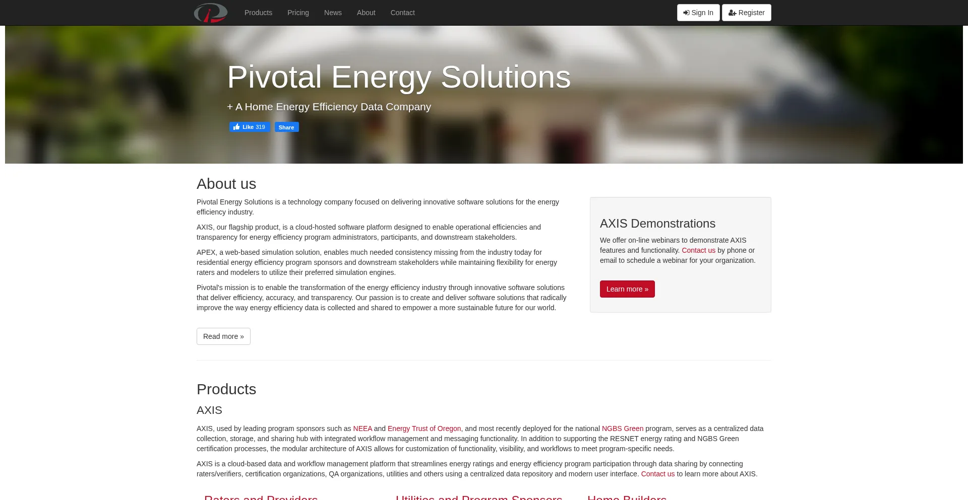 Pivotalenergy.com Screenshot