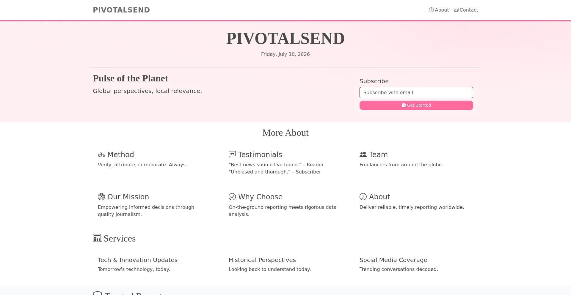Pivotalsend.com