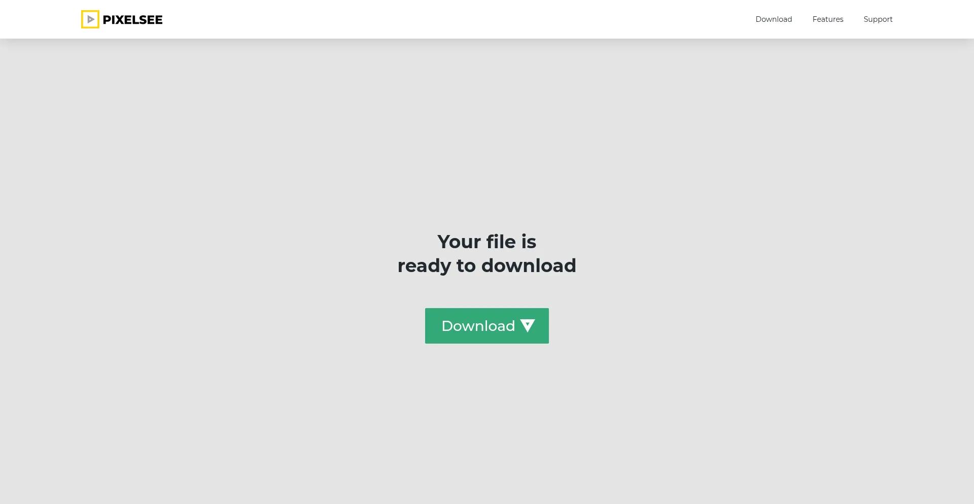 Website screenshot of Pixel-see.com