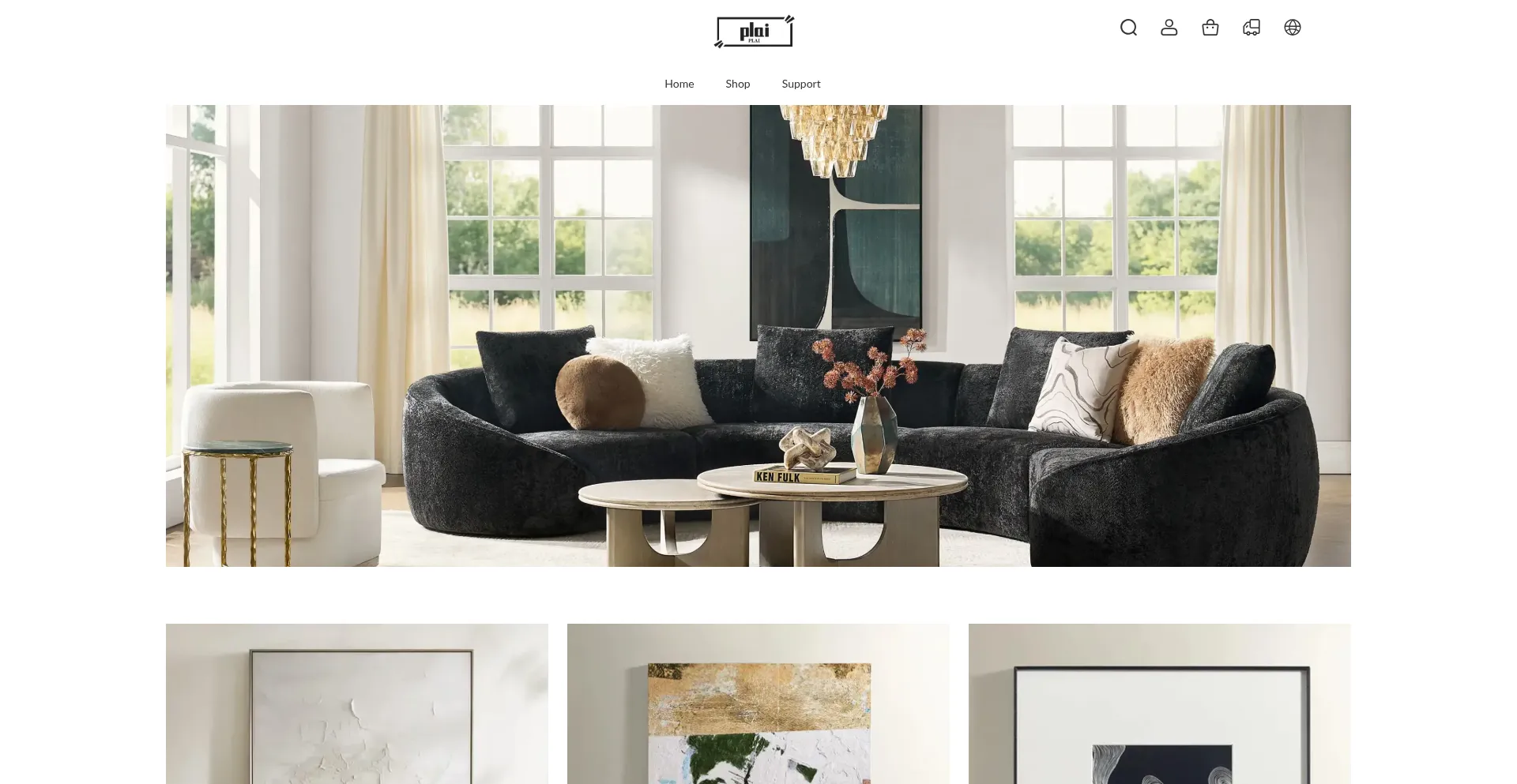Plainshelf.com Screenshot