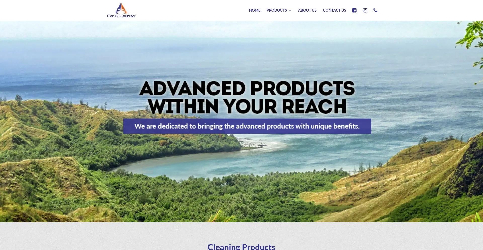 Website screenshot of Planbmart.com