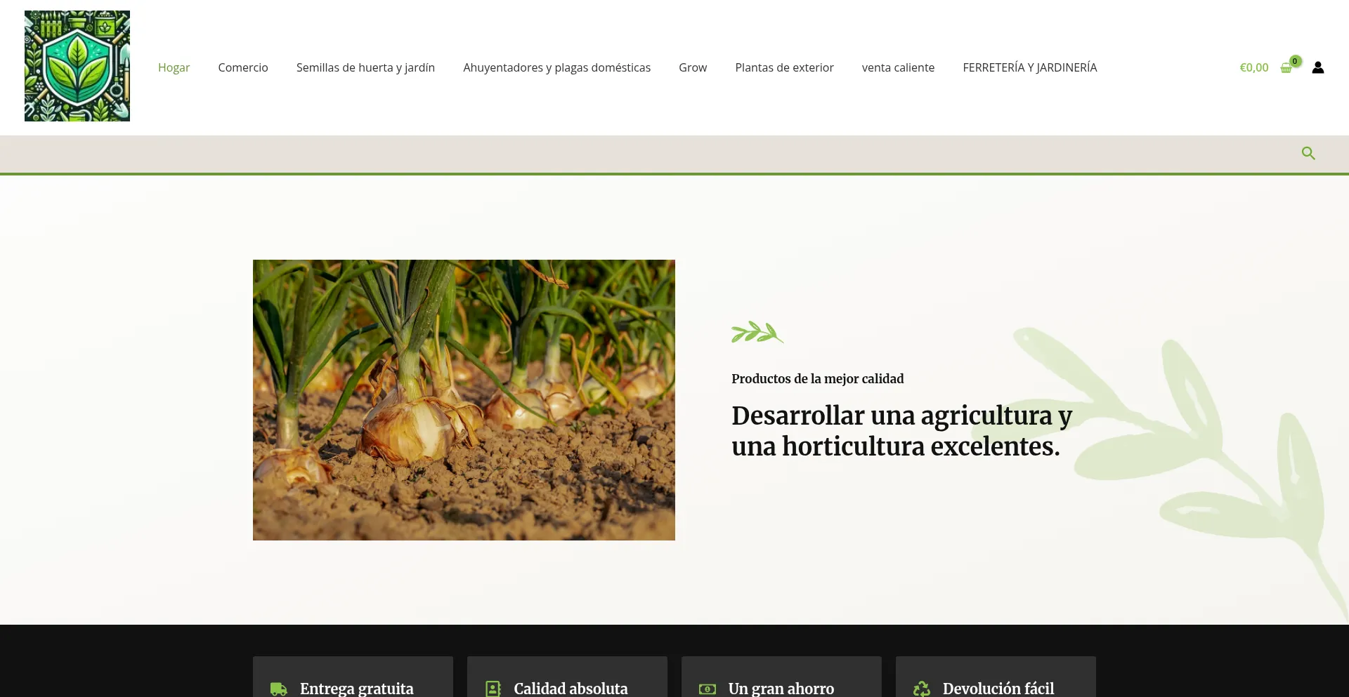 Website screenshot of Plantasy-hogar.com