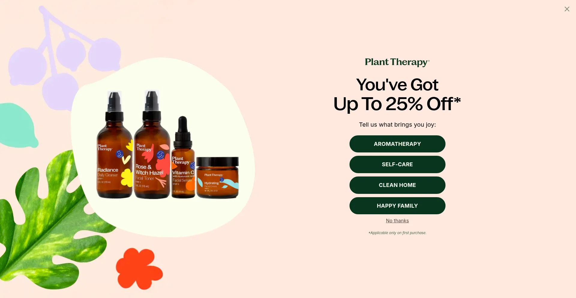 Planttherapy.com Screenshot