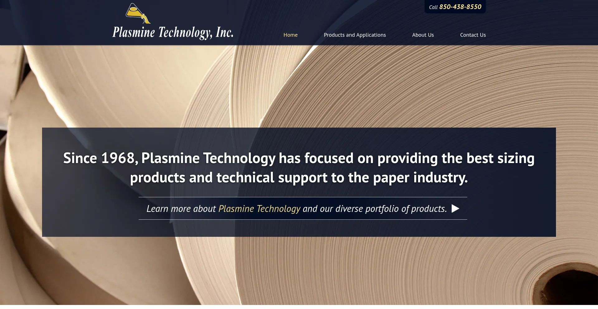 Plasmine.com Screenshot