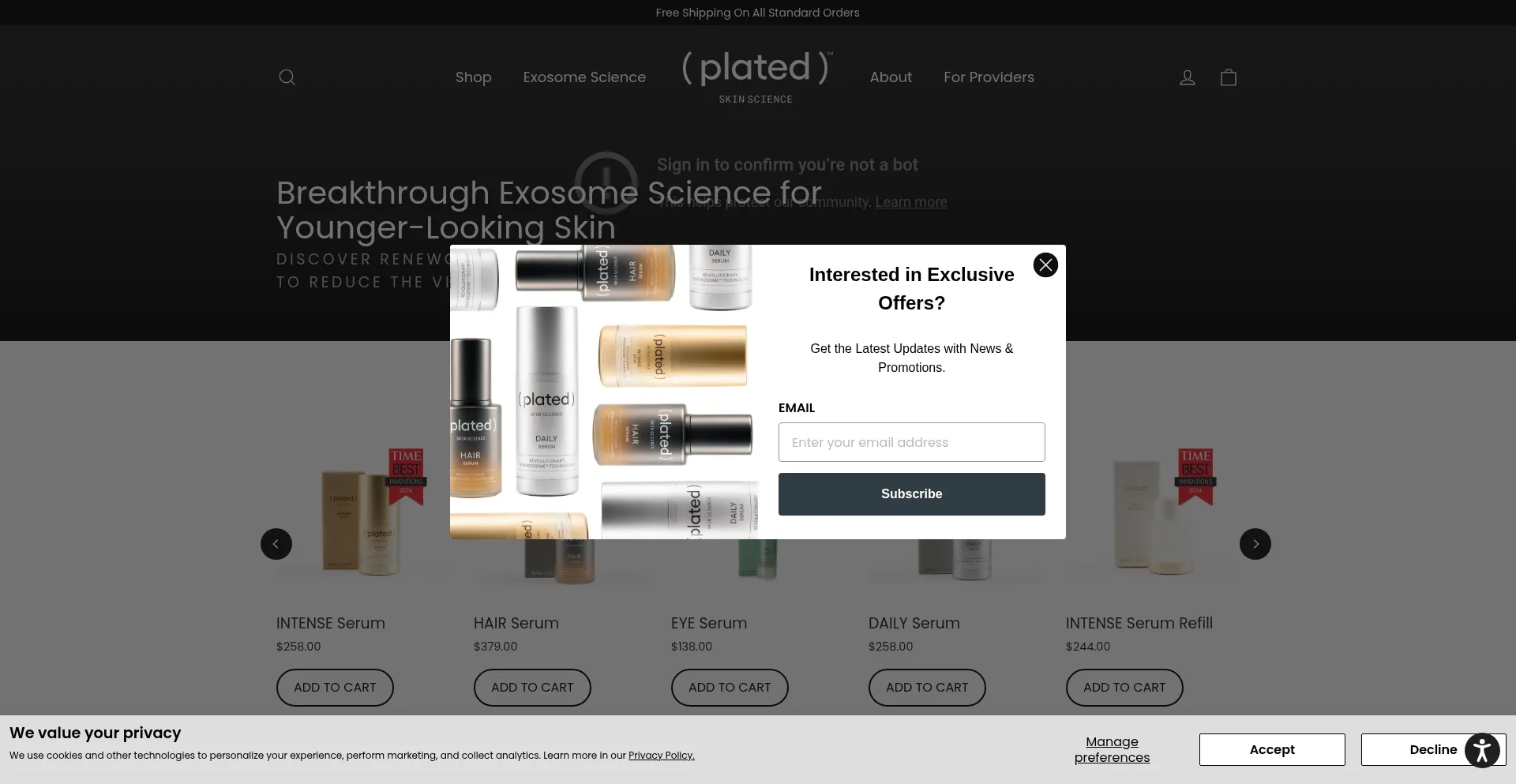 Is Platedskinscience.com Safe?
