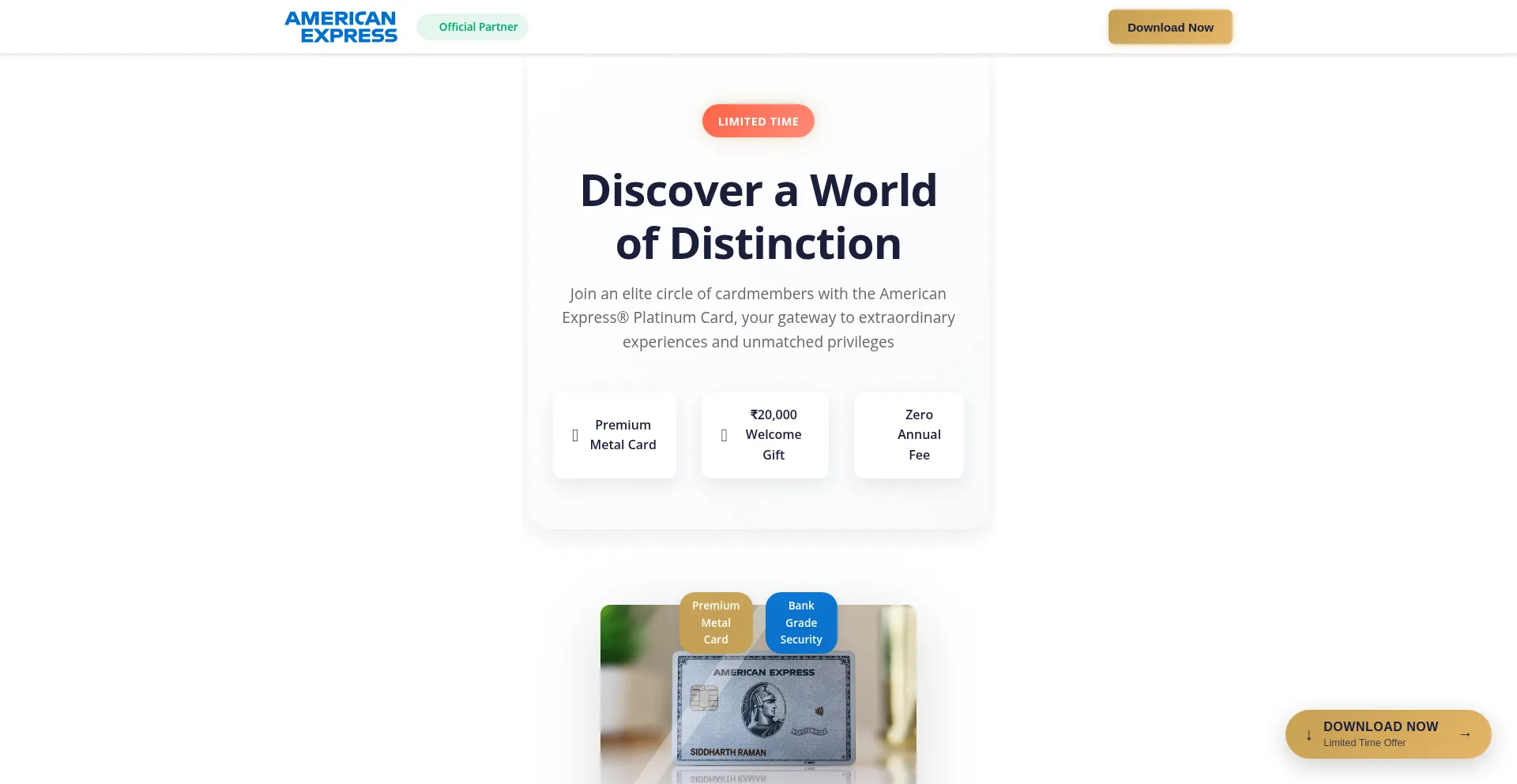 Website screenshot of Platinumoffer.site