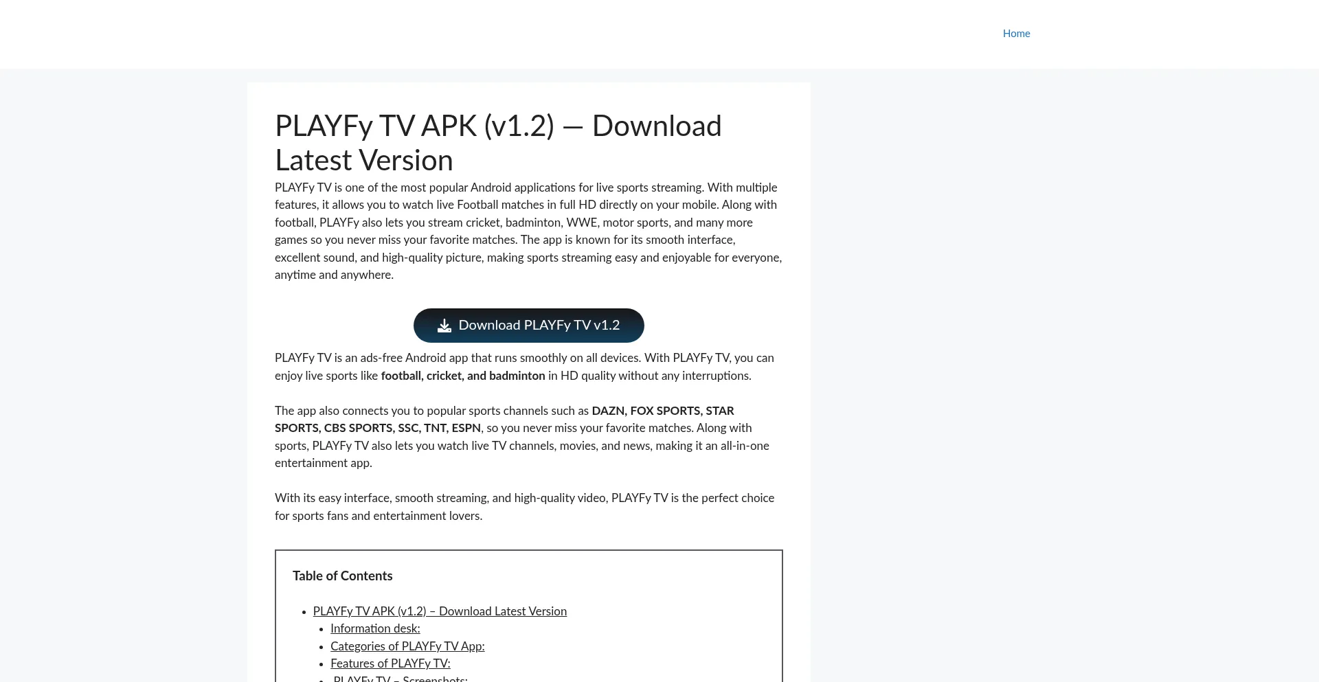 Is Playfytvapp.com Safe?