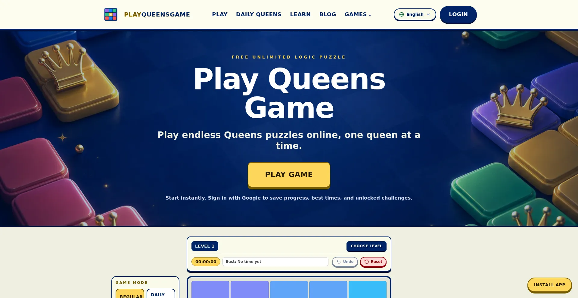 Playqueensgame.org