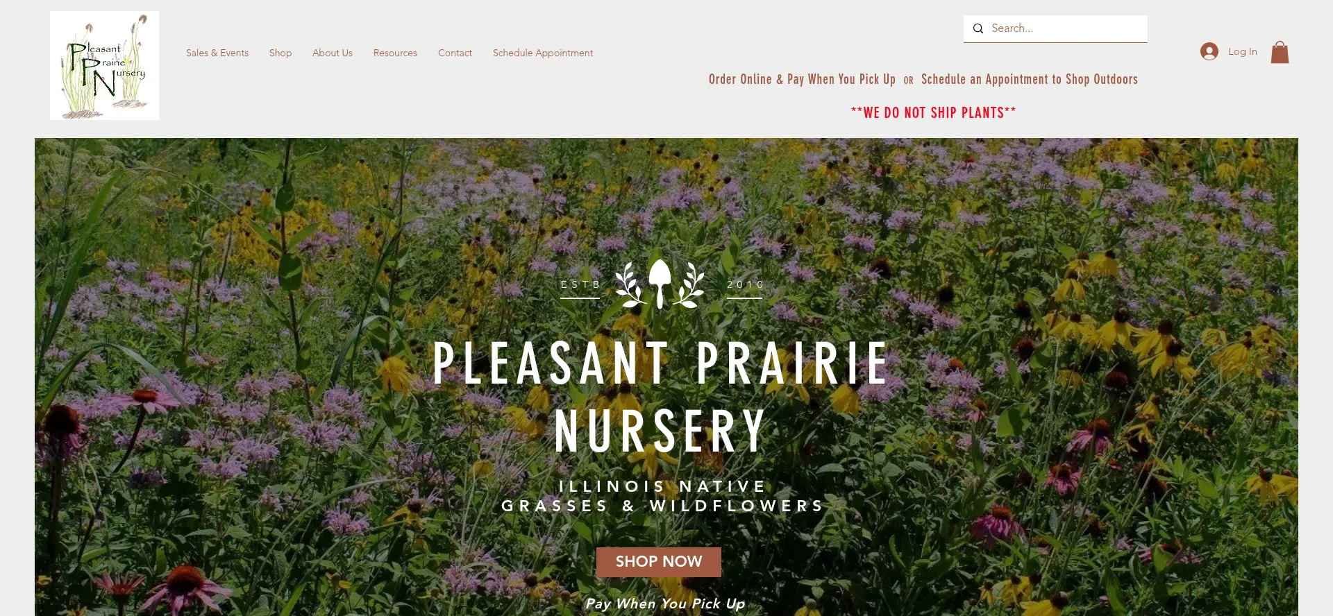 Pleasantprairienursery.com