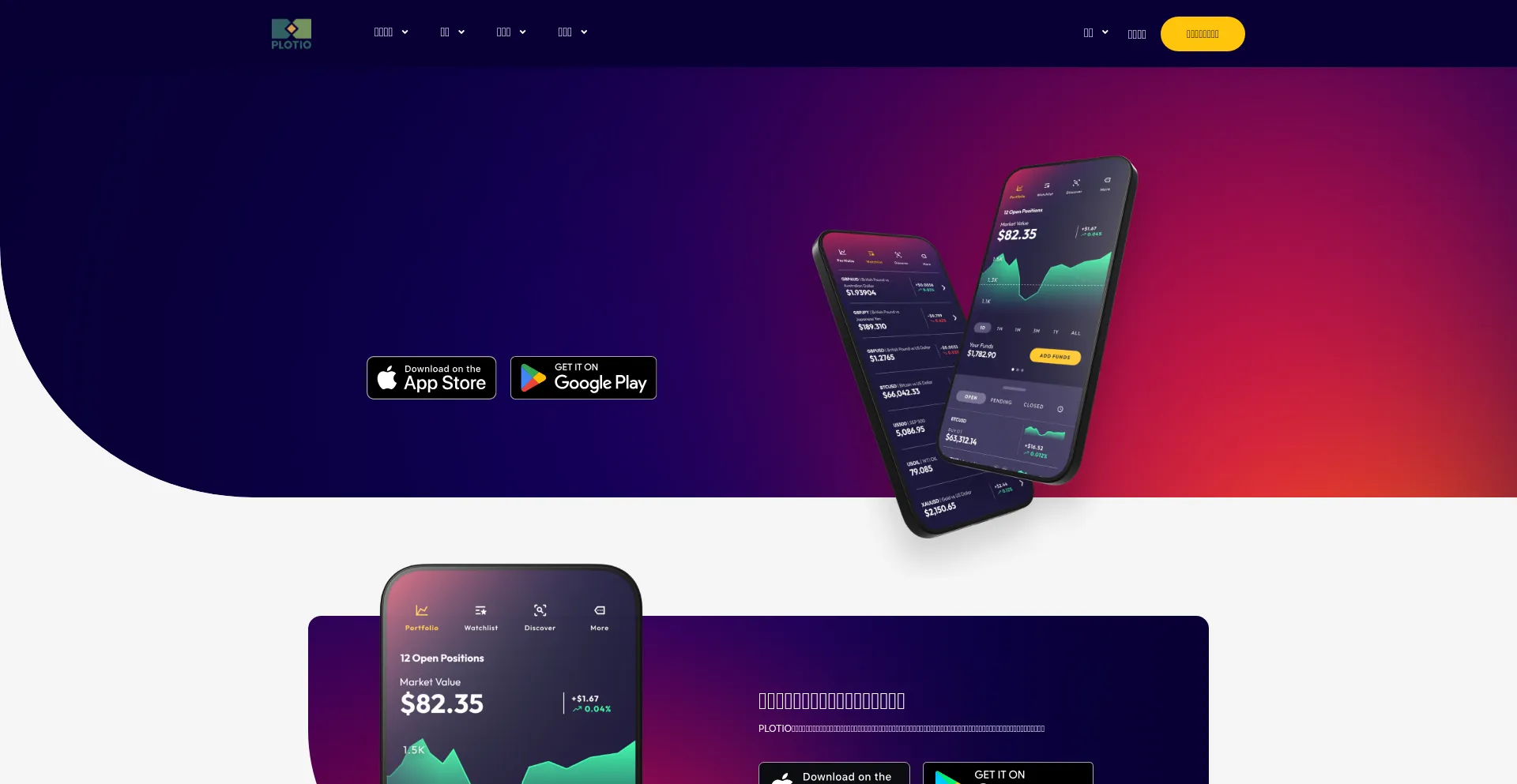 Website screenshot of Plotiome.com