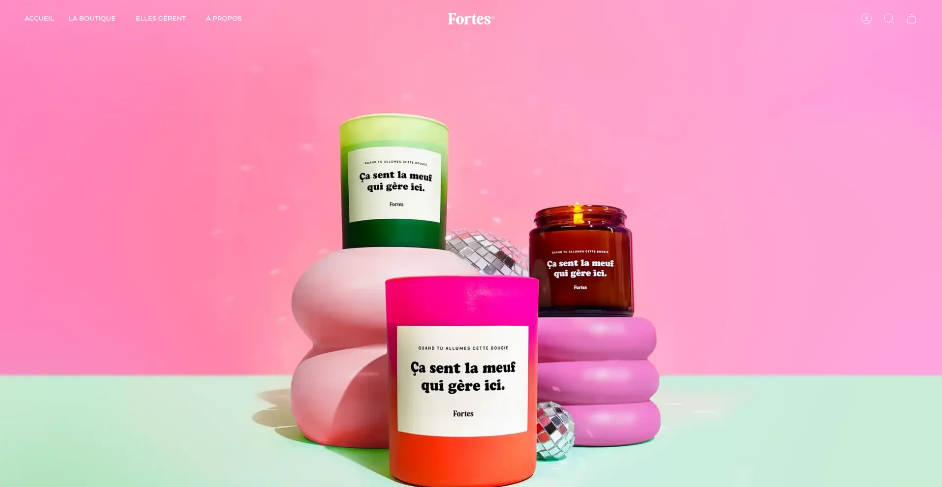 Website screenshot of Plusfortes.com