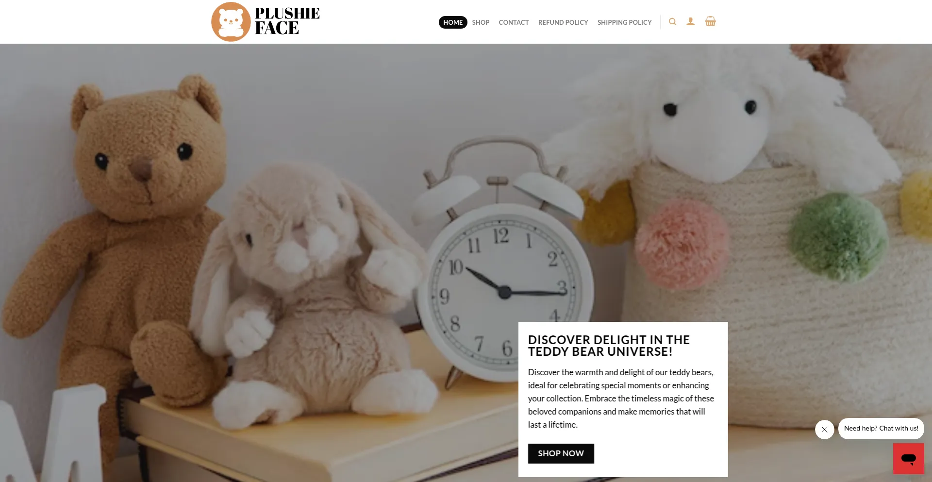 Plushieface.com Screenshot