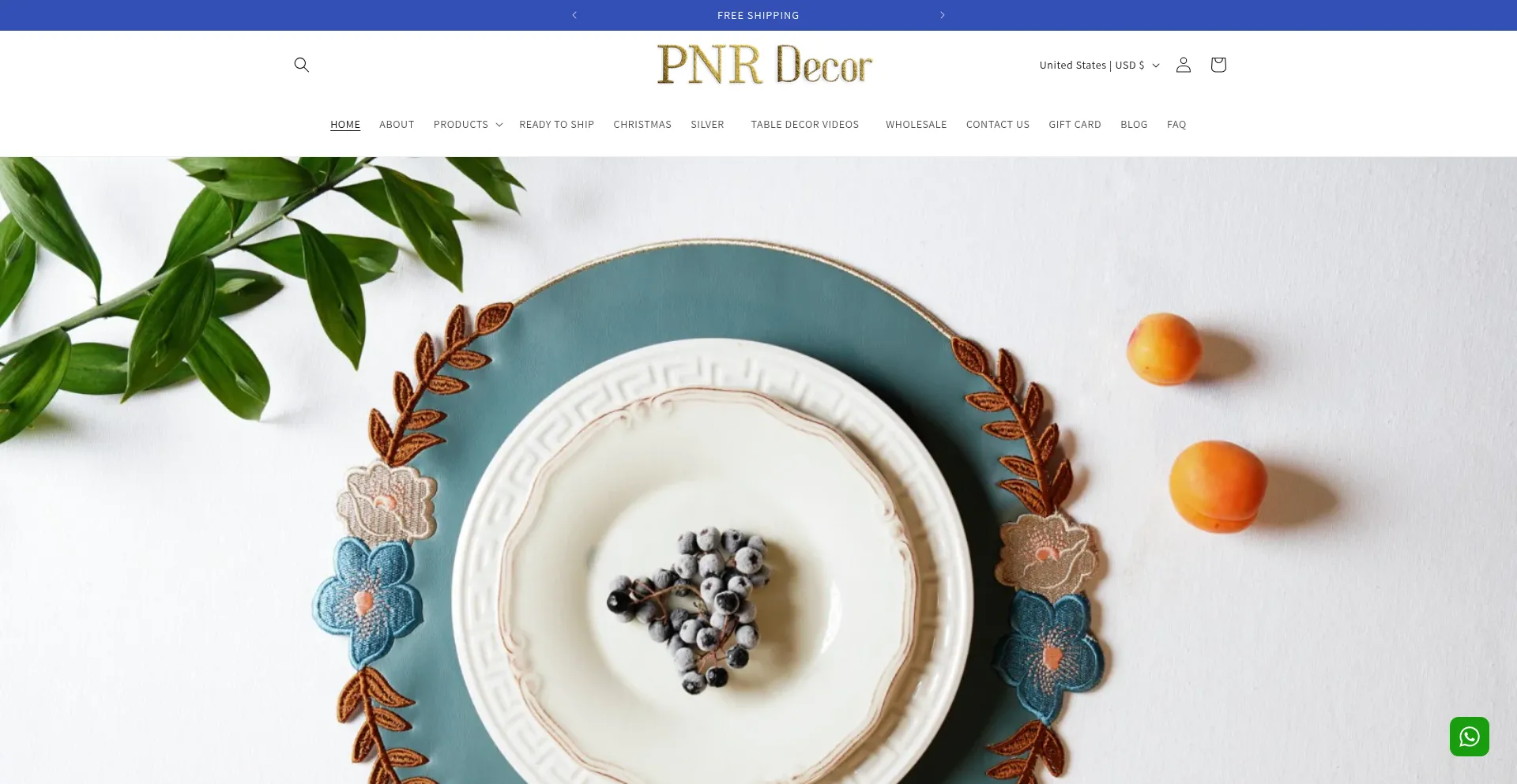 Pnrdecor.com Screenshot