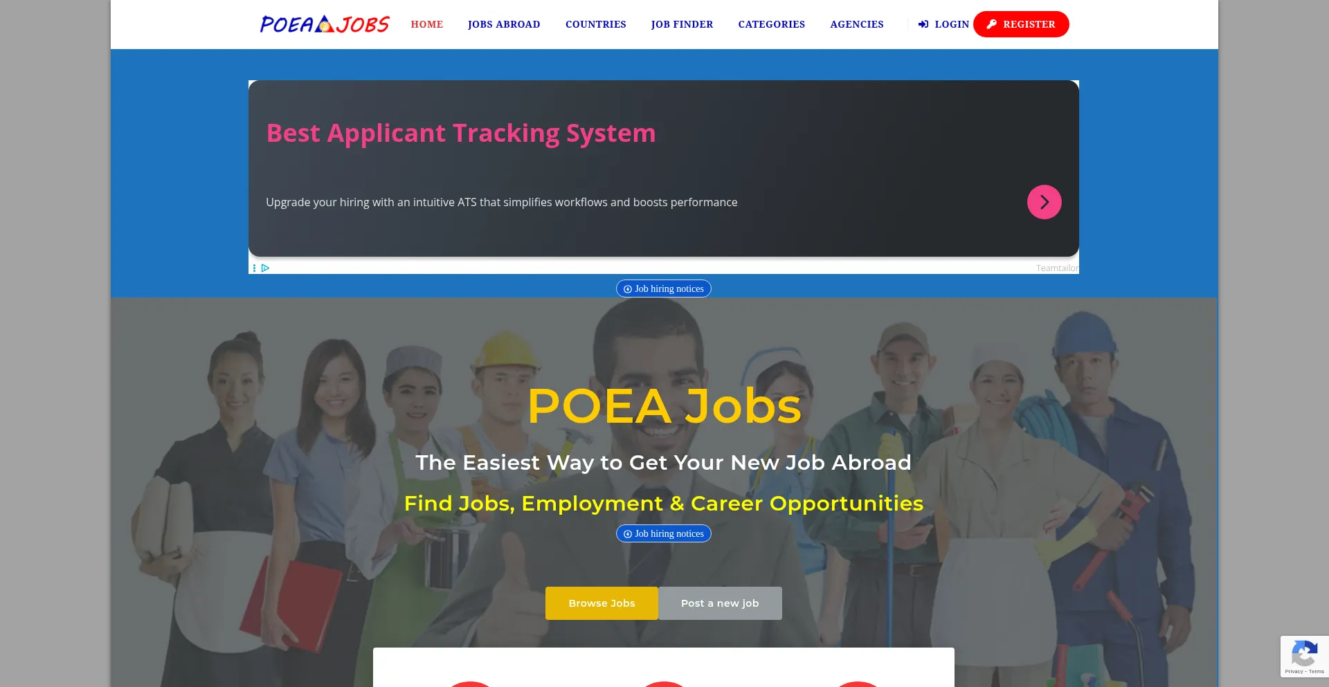 Poeajobs.ph Screenshot