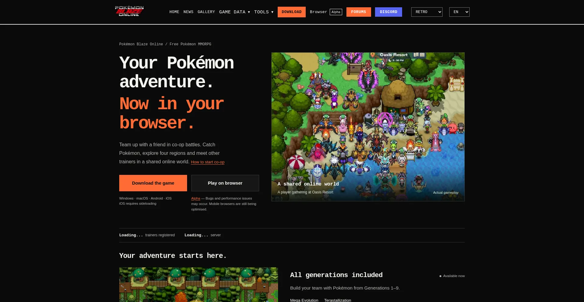 Pokemonblazeonline.com