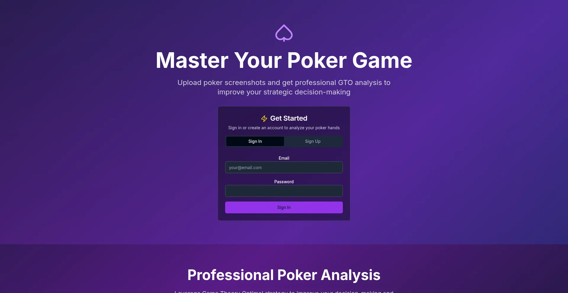 Website screenshot of Pokeraireview.com