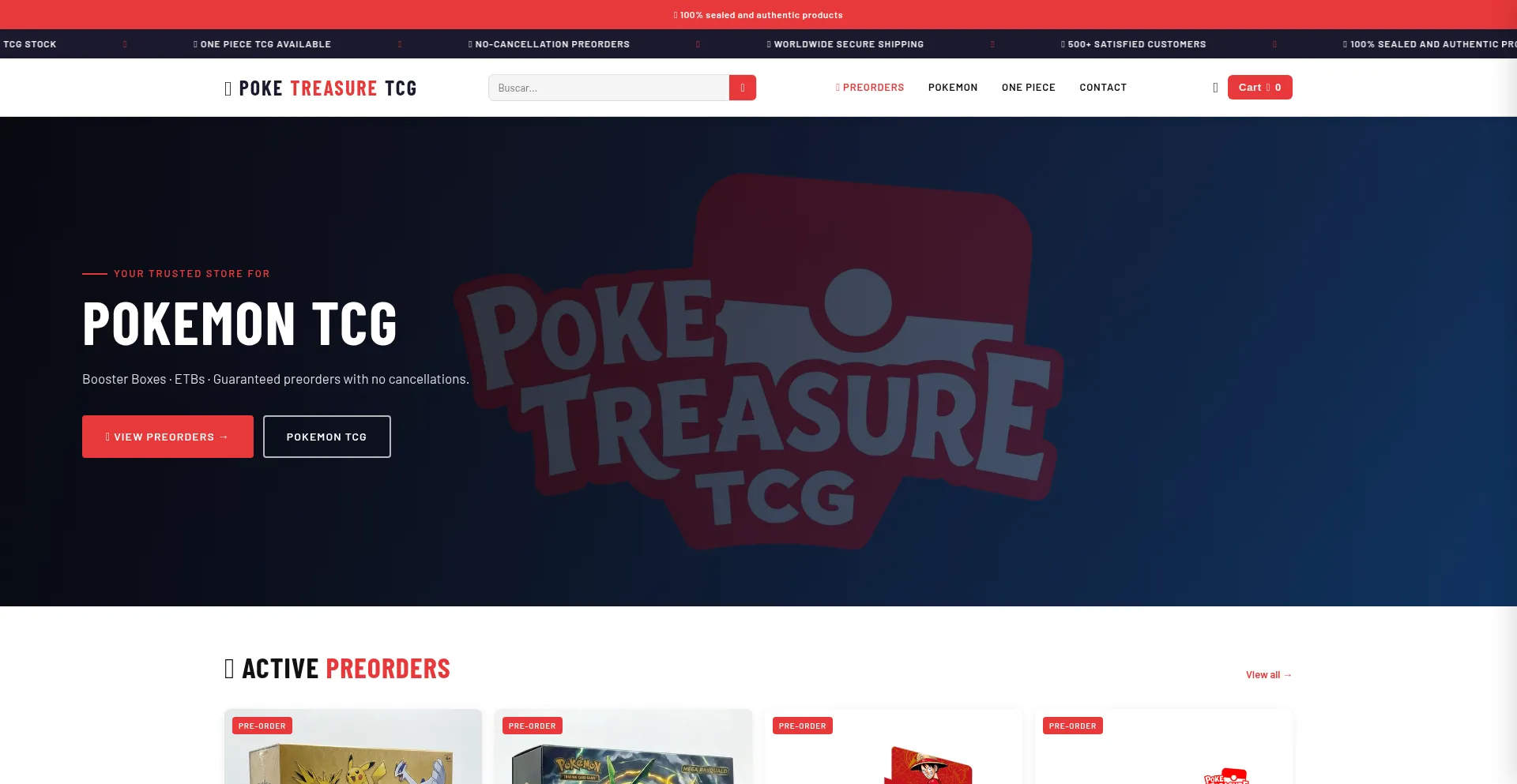 Poketreasuretcg.com