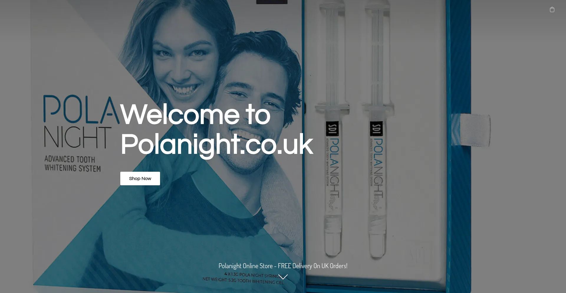 Website screenshot of Polanight.co.uk