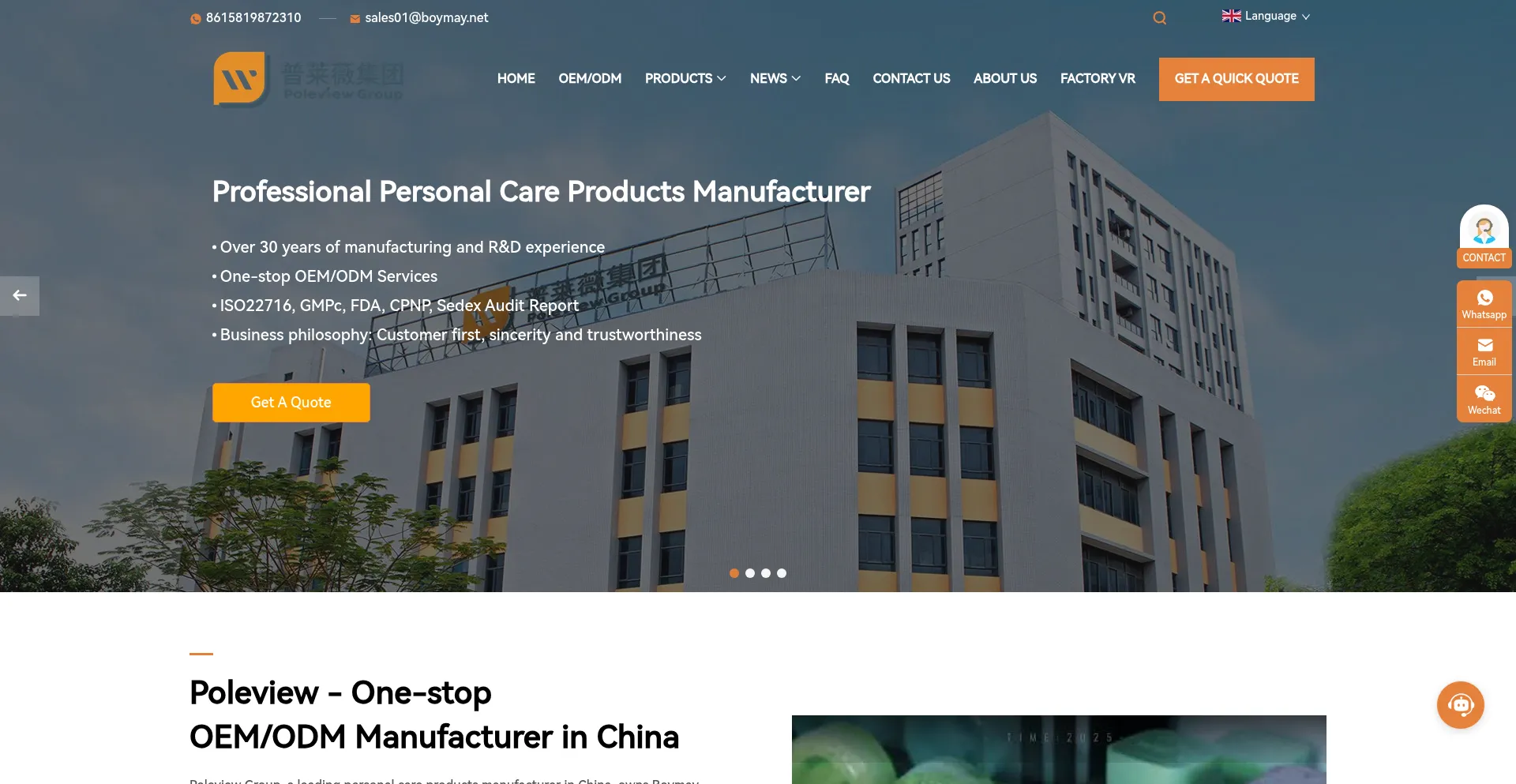 Poleviewgroup.com Screenshot