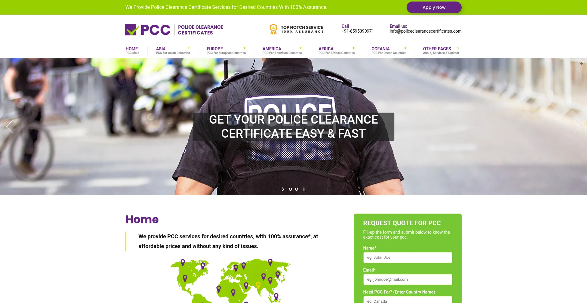 Is Policeclearancecertificates.com Safe?