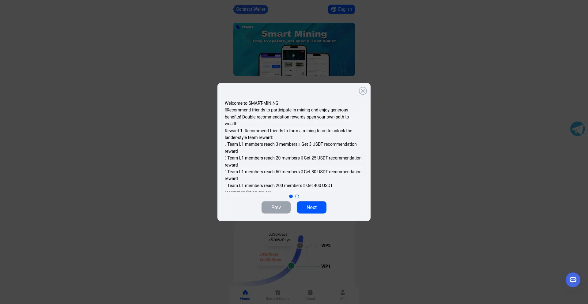Website screenshot of Polsmartmining.com