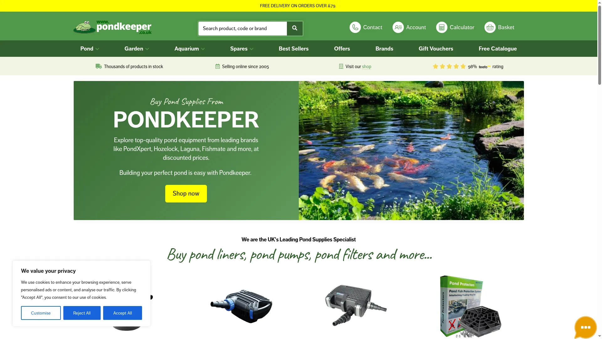 Pondkeeper.co.uk