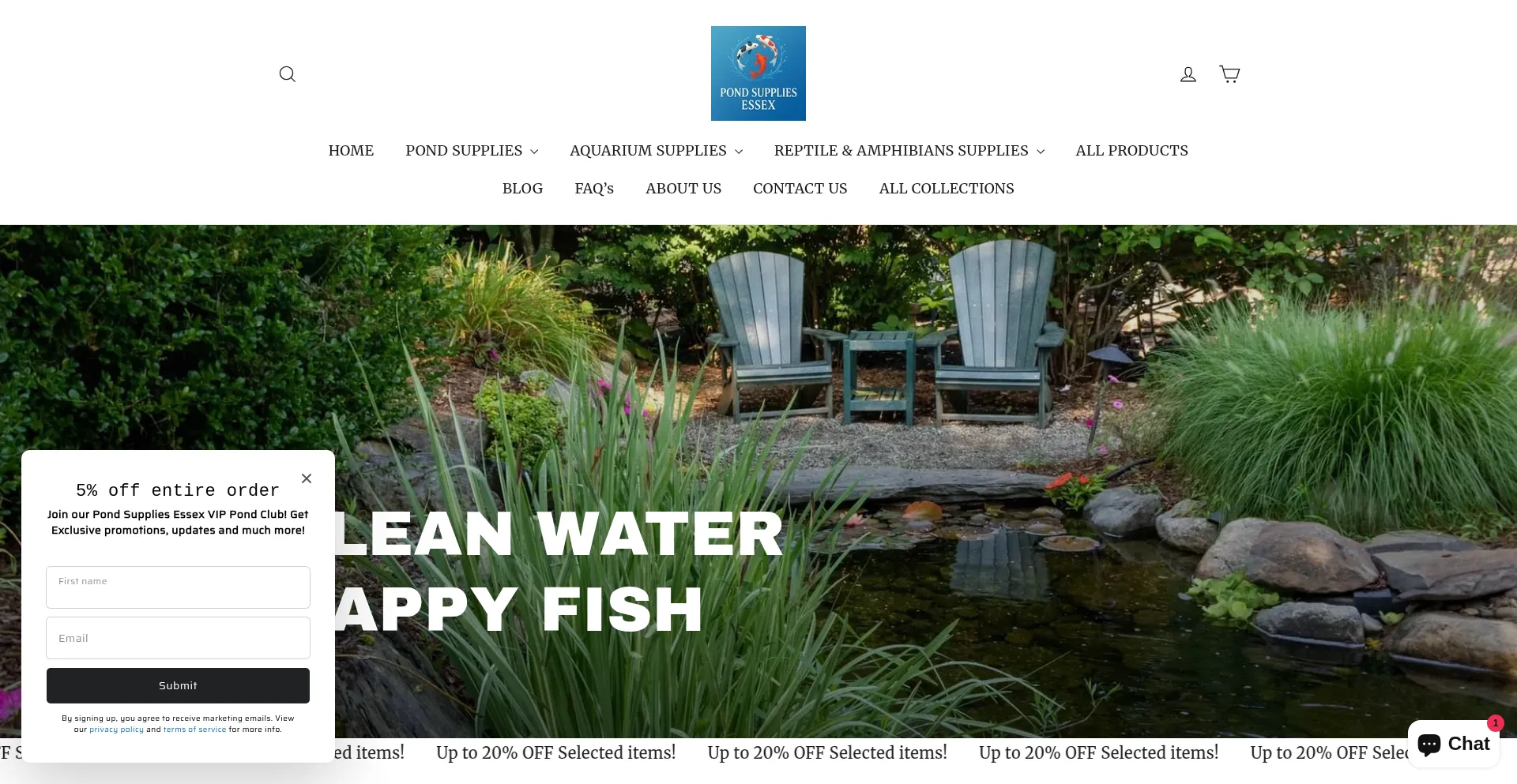 Pondsuppliesessex.com