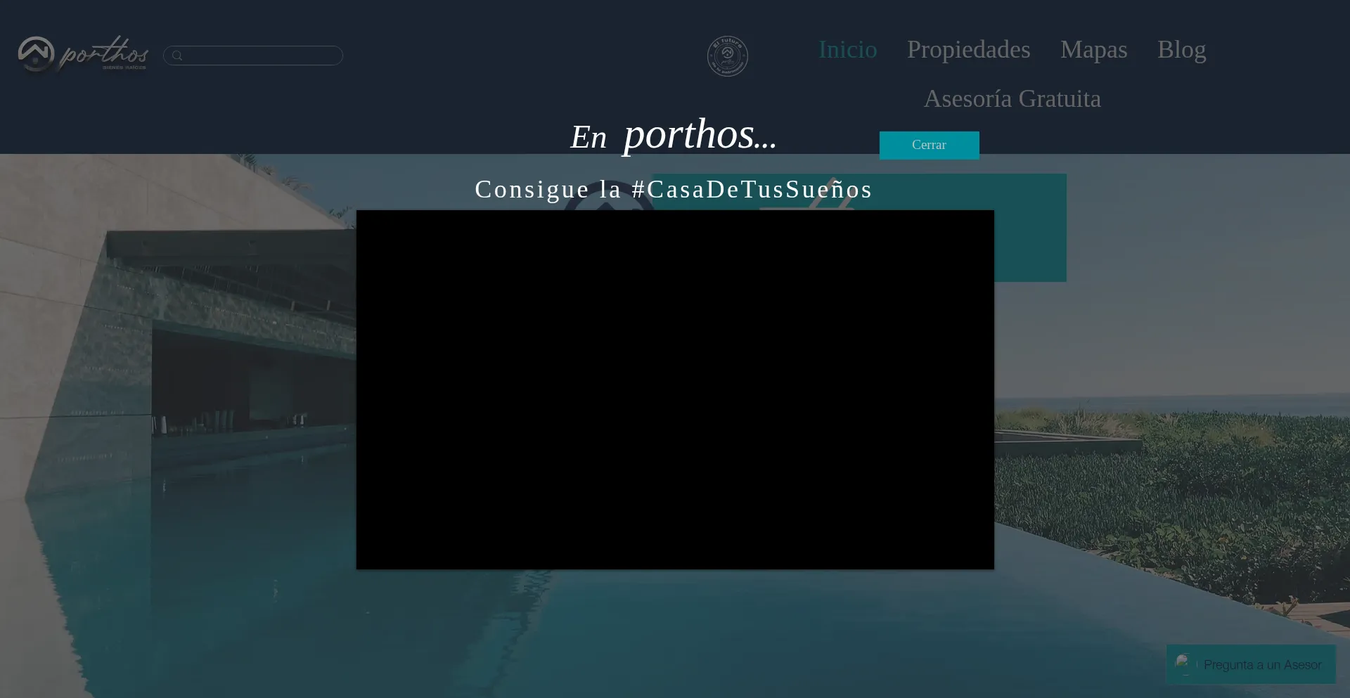 Porthosbienesraices.org Screenshot