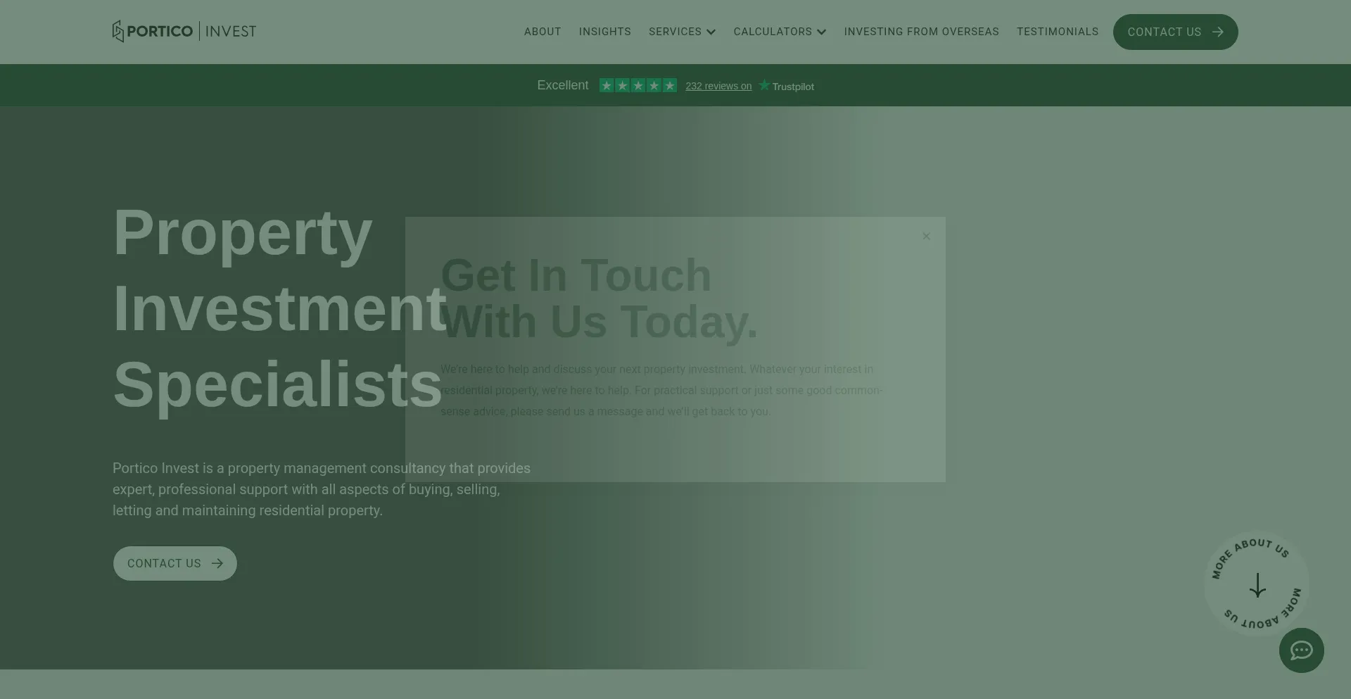 Porticoinvest.com Screenshot
