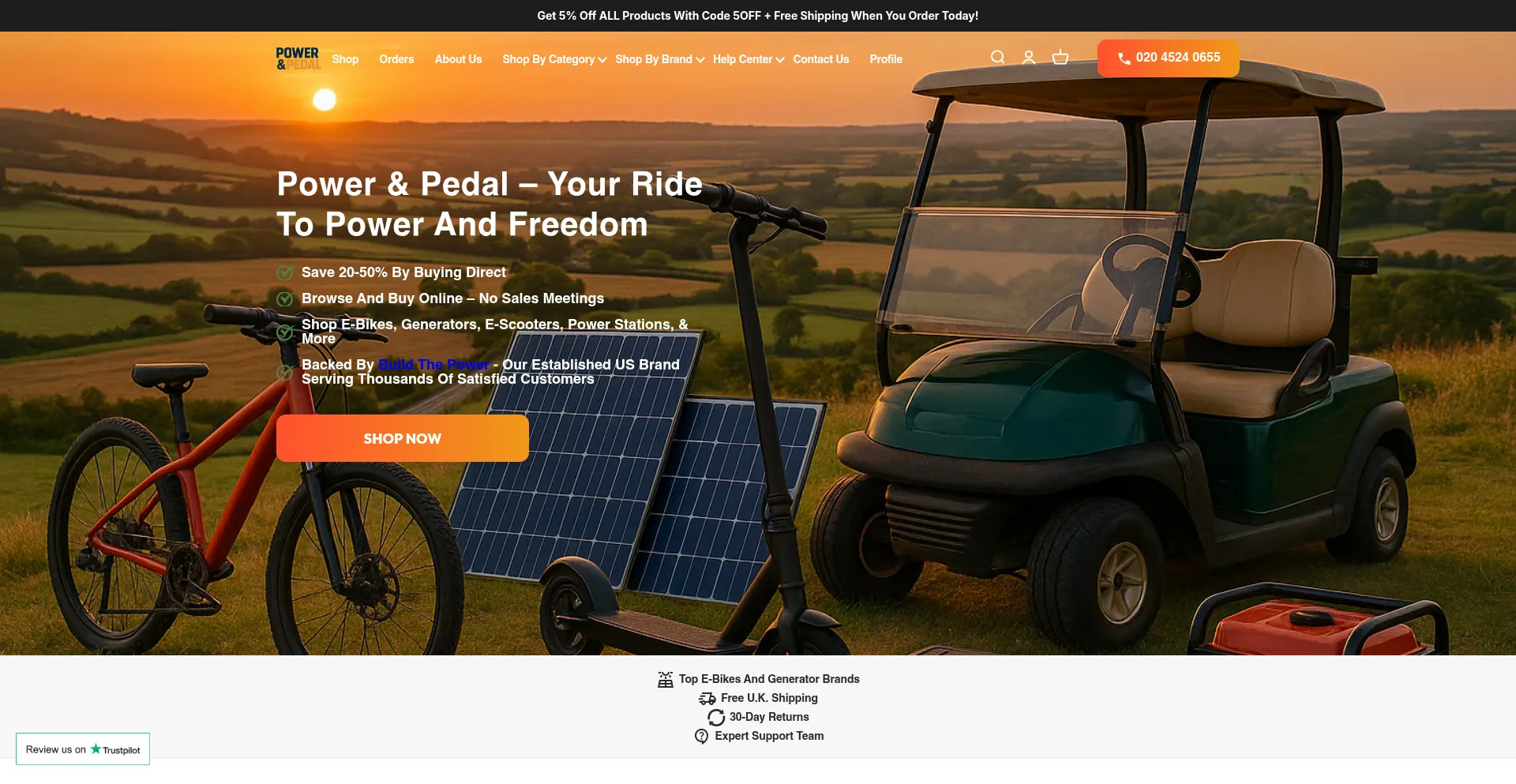 Powerandpedal.co.uk
