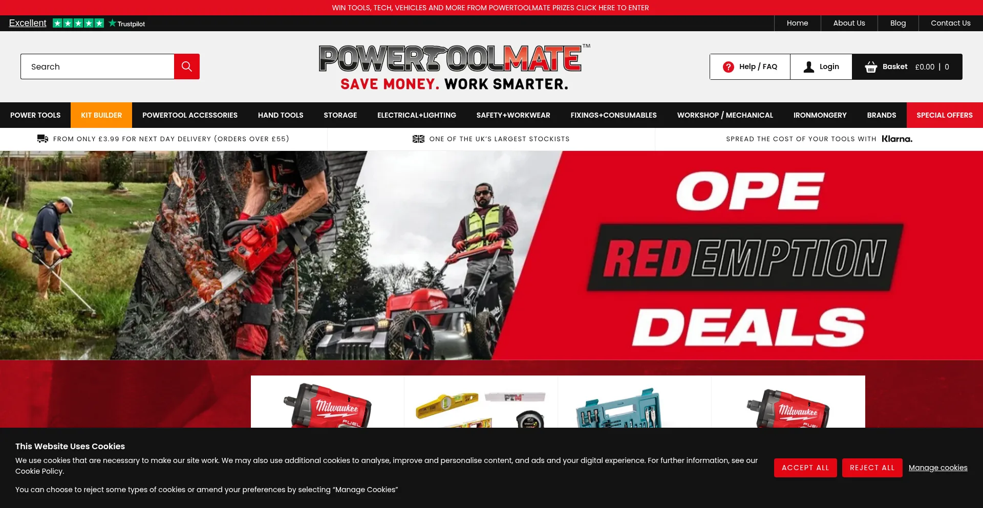 Powertoolmate Code Powertoolmate.co.uk Reviews and Reputation (Excellent Trust Score)