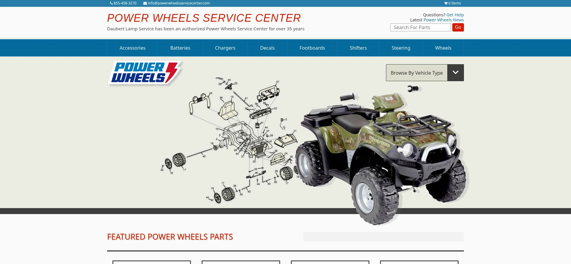 Powerwheelsservicecenter.com