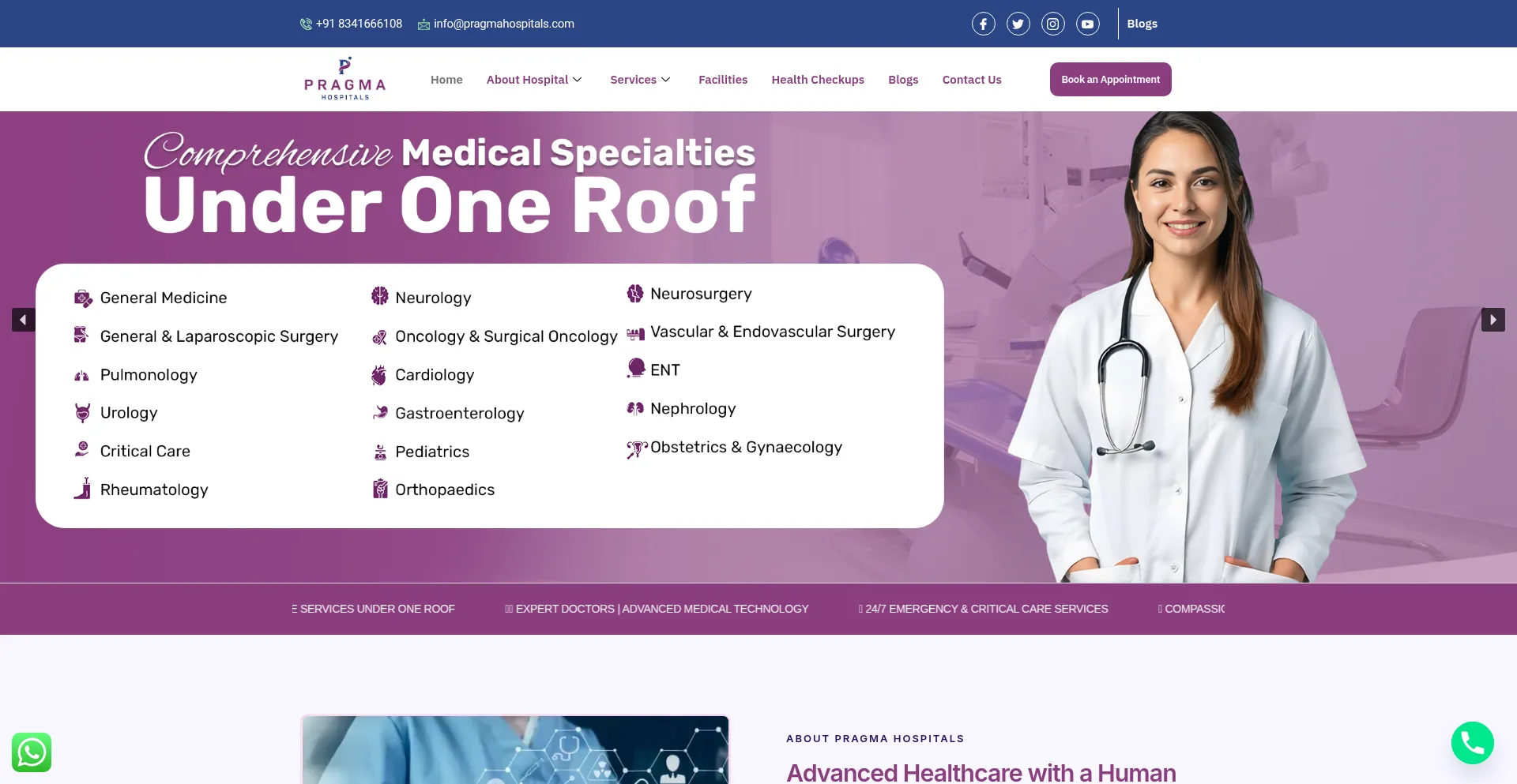 Pragmahospitals.com