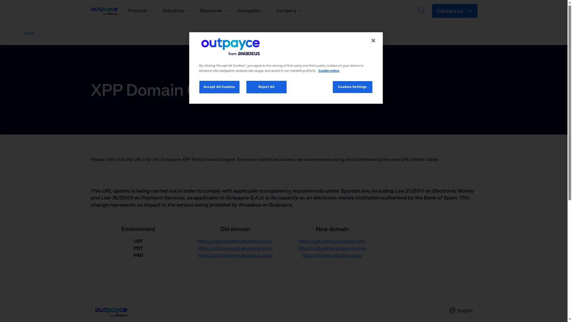 Prd.payment.amadeus.com